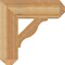 Ekena Millwork Funston Craftsman Rough Sawn Bracket, Western Red Cedar, 6"W x 22"D x 22"H BKT06X22X22FST04RWR - alternate 2